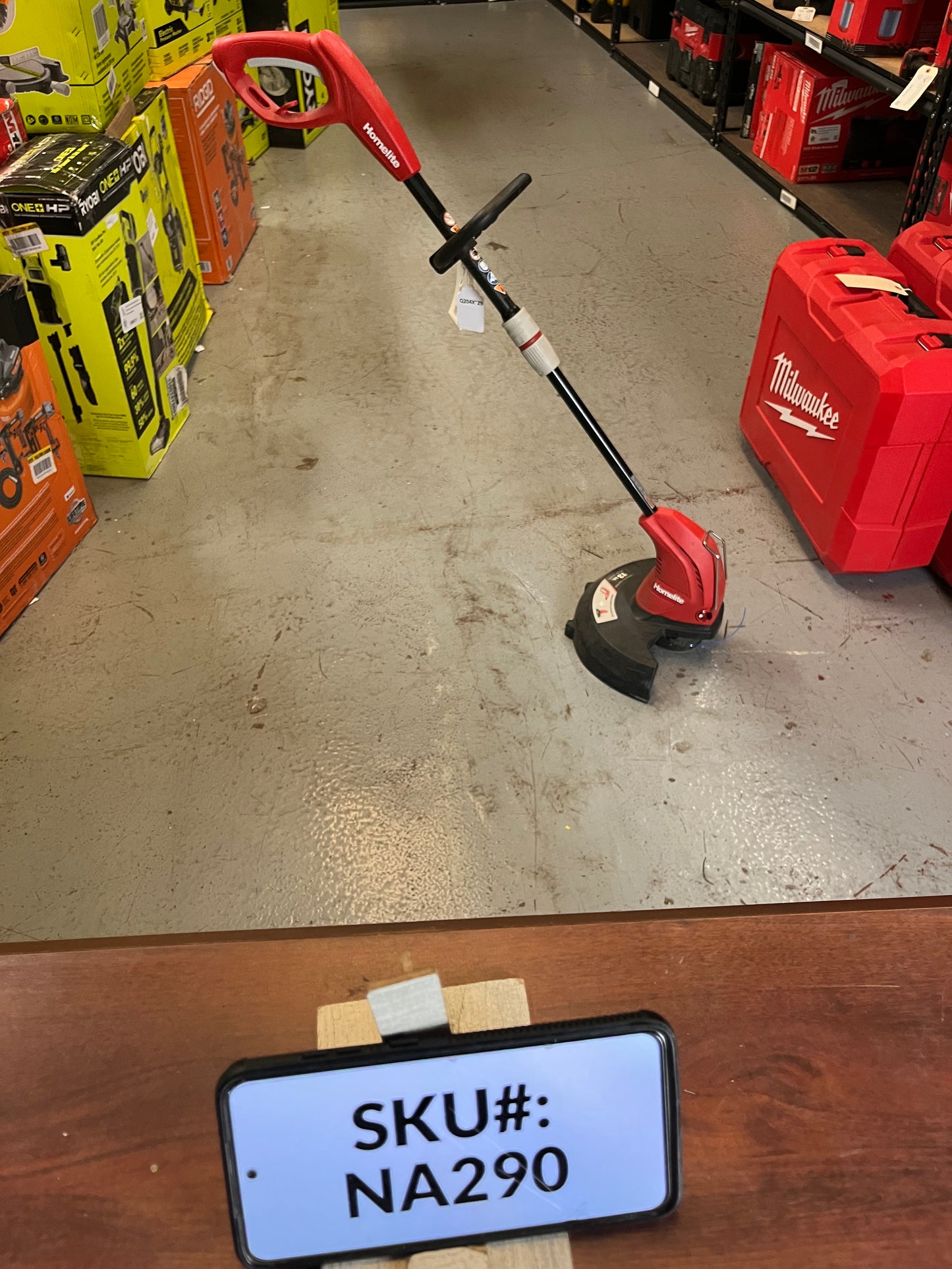 USED Homelite 13 in. 4 Amp Straight Electric String Trimmer UT41113 NA290