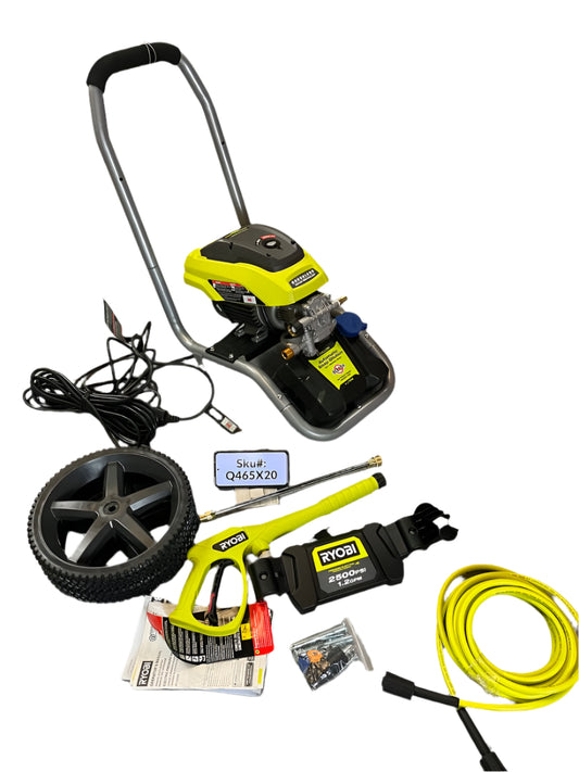 Ryobi 2500 PSI 1.2 GPM Cold Water Electric Pressure Washer Q465X20
