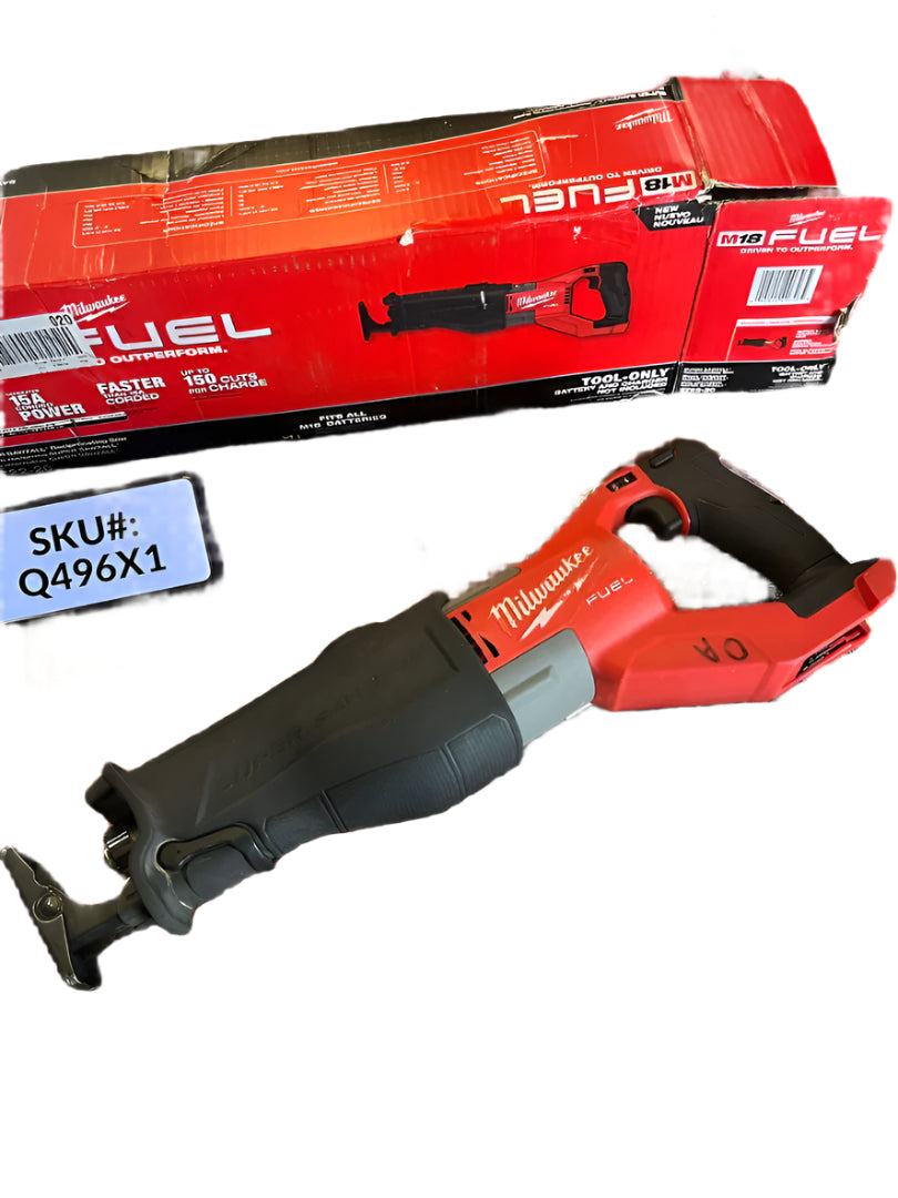 USED Milwaukee M18 FUEL 18V Super SAWZALL Orbital Reciprocating Saw (Tool Only) 2722-20