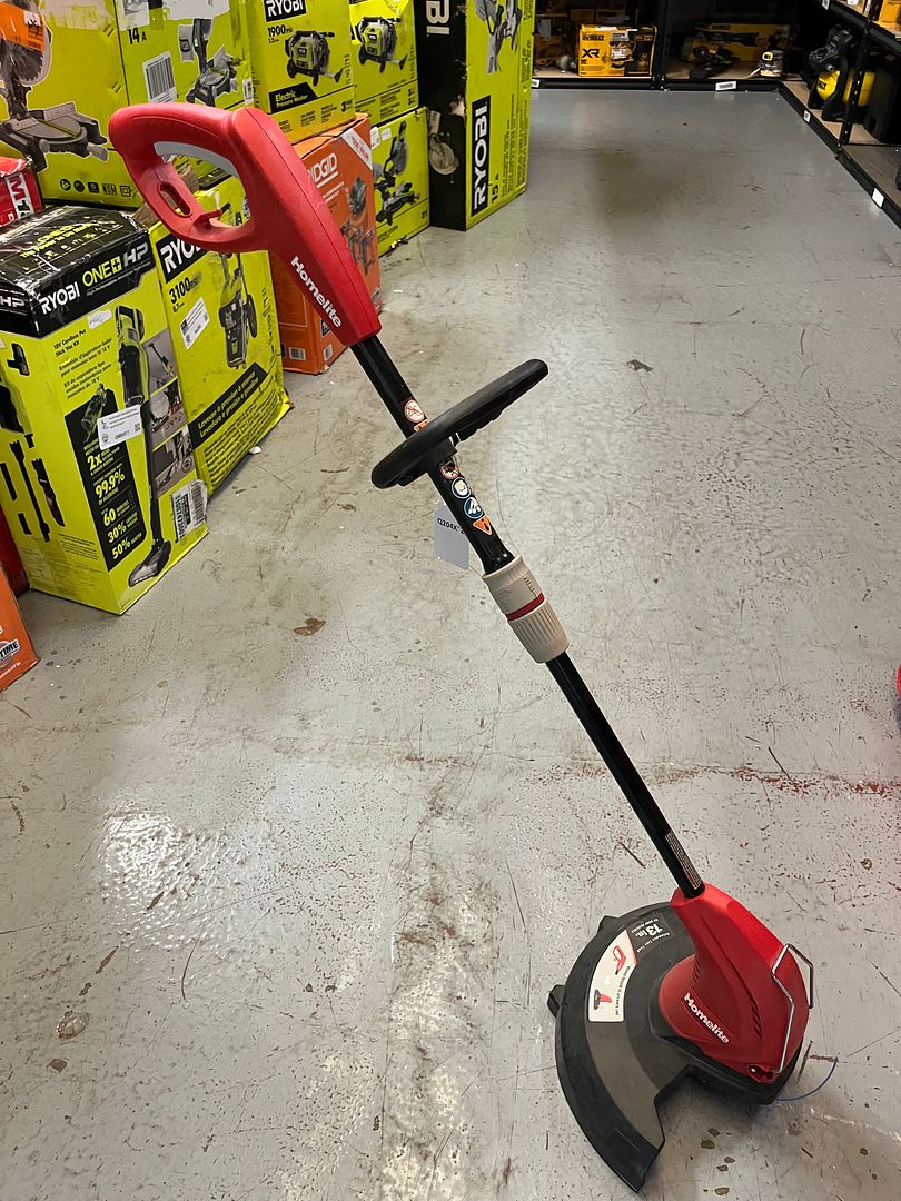 USED Homelite 13 in. 4 Amp Straight Electric String Trimmer UT41113