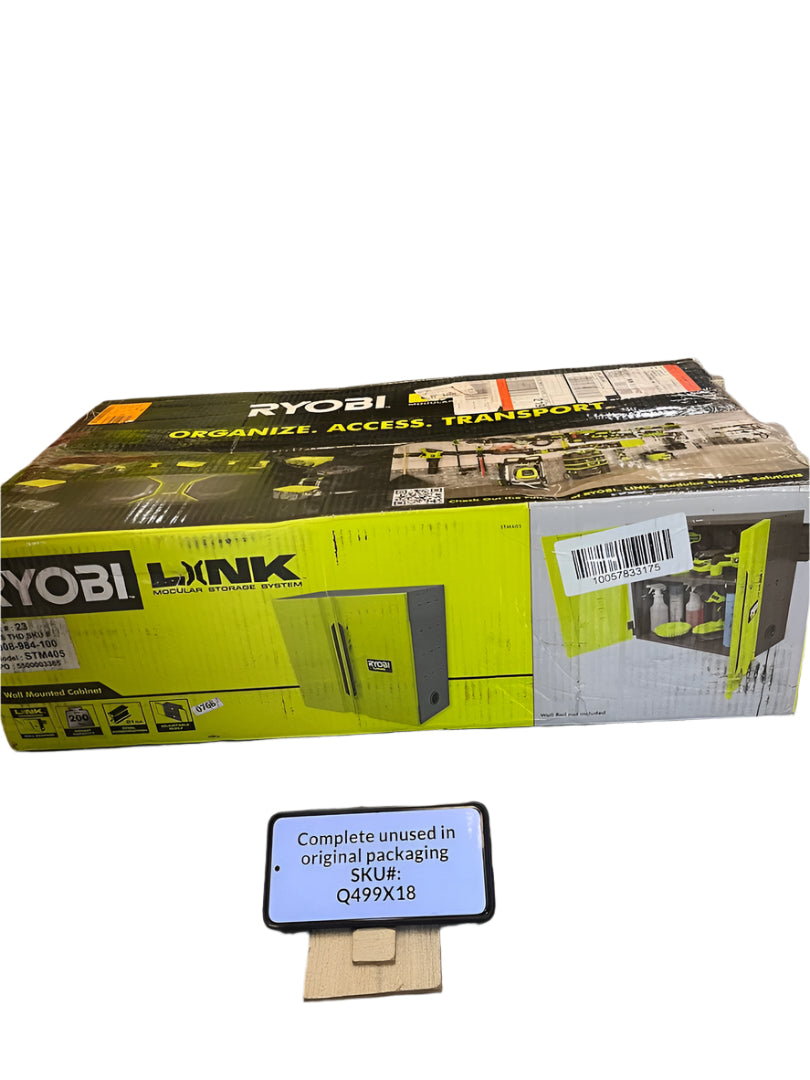 IN BOX Ryobi LINK Wall Mounted Tool Storage Cabinet STM405