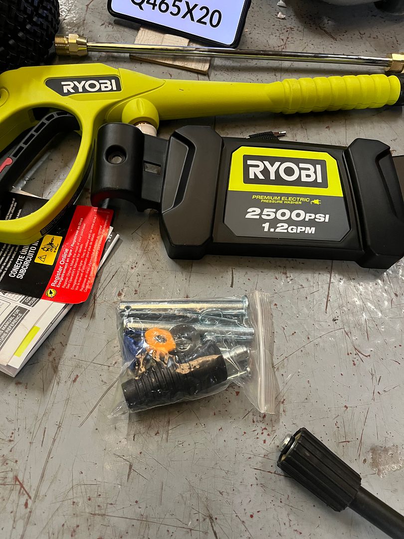 Ryobi 2500 PSI 1.2 GPM Cold Water Electric Pressure Washer Q465X20