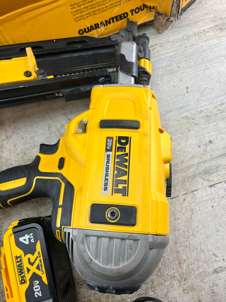 Used dewalt framing nailer best sale