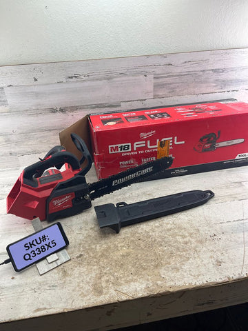 USED Milwaukee M18 FUEL 18V 14 in. Top Handle Chainsaw (Tool Only)