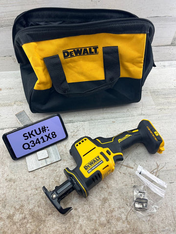 Dewalt ATOMIC 20V Cordless Compact Reciprocating Saw (Tool Only) & Bag