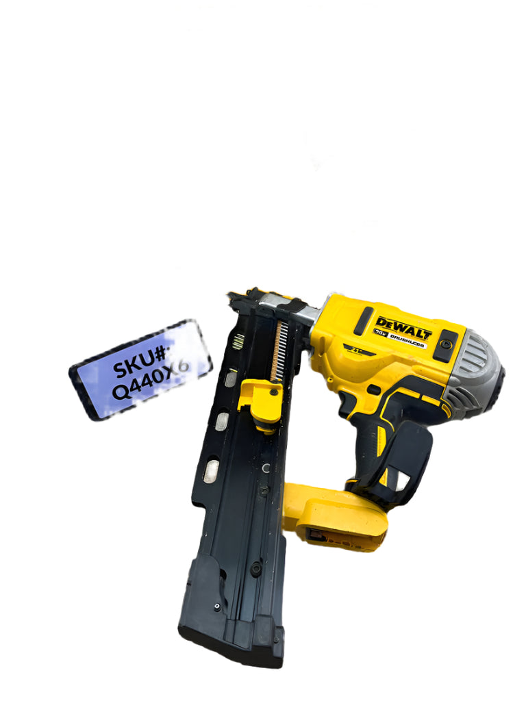 VERY USED Dewalt 20V XR 2 Speed 21 Degree Plastic Collated Framing Nailer Tool Only Spend Less Store