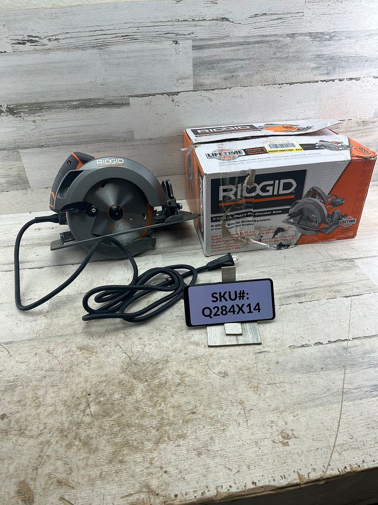 Ridgid 15 Amp 7-1/4 in. Circular Saw – Spend Less Store
