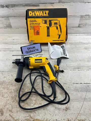 Dewalt 7.8 Amp Corded 1/2 in. Variable Speed Reversible Hammer Drill Q286X76