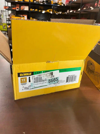 Dewalt 3 Boxes 15 Coil Siding Nails Mixed Lot 2 IN 1 3/4 IN .08 See Photo Q451X99