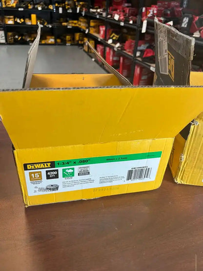 Dewalt 3 Boxes 15 Coil Siding Nails Mixed Lot 2 IN 1 3/4 IN .08 See Photo Q451X99