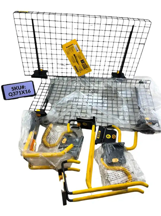 Dewalt 24 in. Wire Shelf X 2 and Wall Hanging Hooks Mixed Lot