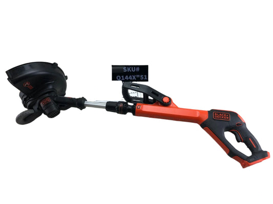Black & Decker 12 in. 20V 2-in-1 String Grass Trimmer/Lawn Edger (Tool Only) Q144X"51