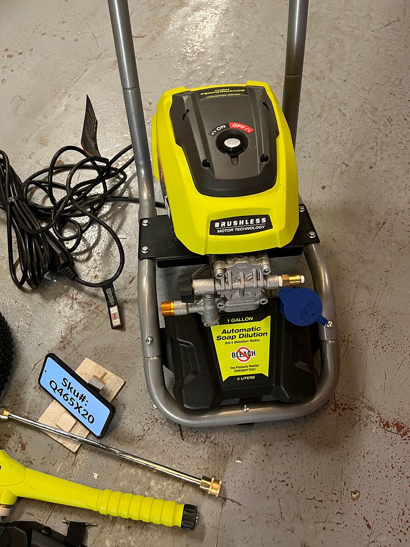 Ryobi 2500 PSI 1.2 GPM Cold Water Electric Pressure Washer Q465X20