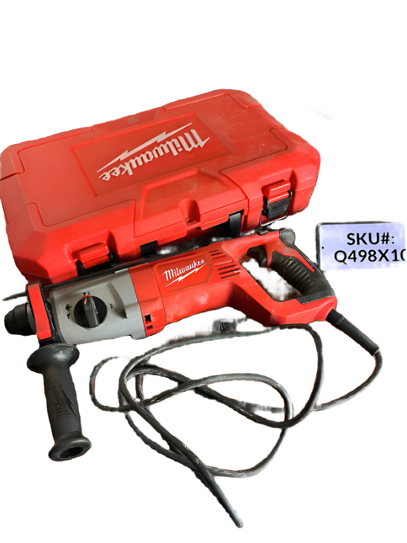 USED Milwaukee 8 Amp Corded 1 in. SDS D-Handle Rotary Hammer 5262-21