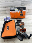 Ridgid 18V Brushless 1/2 in. Hammer Drill Kit 4Ah MAX Output Battery & Tool Bag
