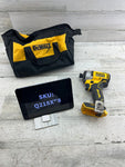Dewalt 20V Cordless Brushless 3-Speed 1/4 in. Impact Driver (Tool Only) Bag Included