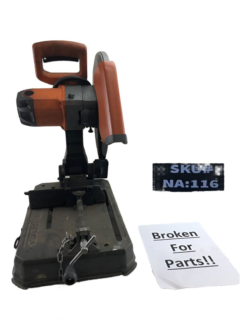 Ridgid 14 shop cut off saw