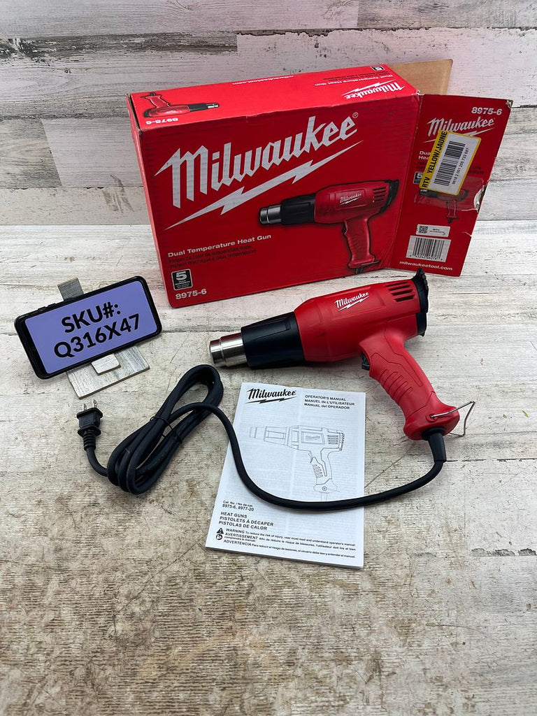 Milwaukee 11.6-Amp 120-Volt Dual Temperature Heat Gun – Spend Less Store