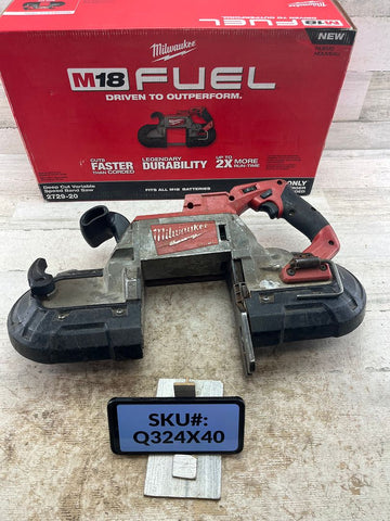 VERY USED No Blade included Milwaukee M18 FUEL 18V Cordless Deep Cut Band Saw (Tool Only)