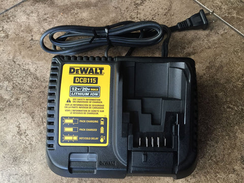 Dewalt 20 Volt battery charger 12 volt to 20 volt charger Dewalt battery charger only DCB115