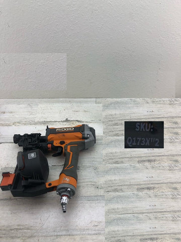 Ridgid Pneumatic 15 Degree 1-3/4 in. Coil Roofing Nailer Q173X"2