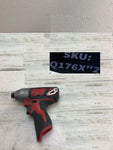 Milwaukee M12 12V 1/4 in. Hex Impact (Tool Only) Used Condition Q176X"2