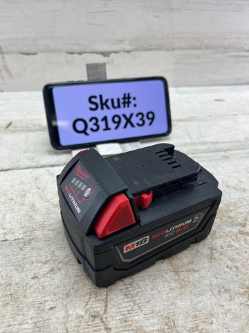 Milwaukee M18 18V 5Ah XC Extended Capacity Resistant Battery Pack