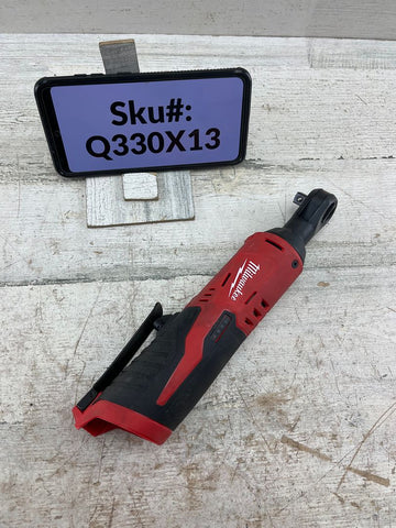 USED Milwaukee M12 12V Cordless 3/8 in. Ratchet (Tool Only)