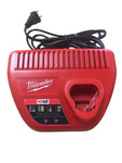 Milwaukee M12 12 Volt Battery Charger Only 