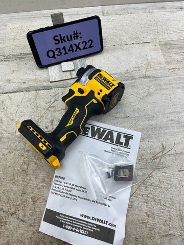 Dewalt ATOMIC 20V Brushless Compact 1/4 in. Impact Driver (Tool Only)