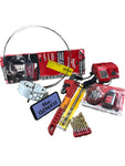 Milwaukee 7 Pc Mix Lot Pipe Wrench Bits Charger 6" Hole Dozer Blade See Photos