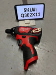 Milwaukee M12 12V Cordless 1/4 in. Hex Screwdriver (Tool Only)