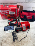 Milwaukee M18 18V Drill & Impact Driver Kit (2 Tool) One 1.5Ah Battery Charger & Tool Bag