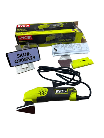 Ryobi 0.4 Amp Corded 2-7/8 in. Detail Sander Broken OFF/ON Switch