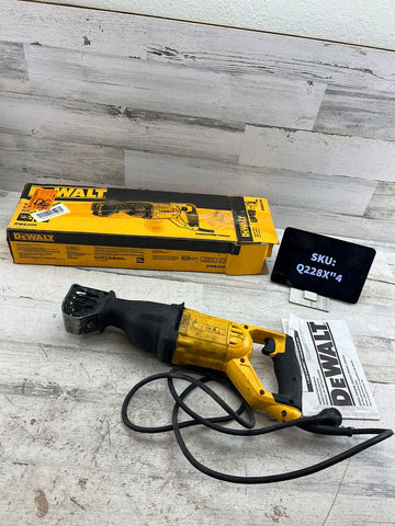 Dewalt 12 Amp Corded Reciprocating Saw Used Condition 